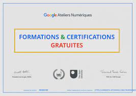 site de formation en ligne gratuite avec certificat