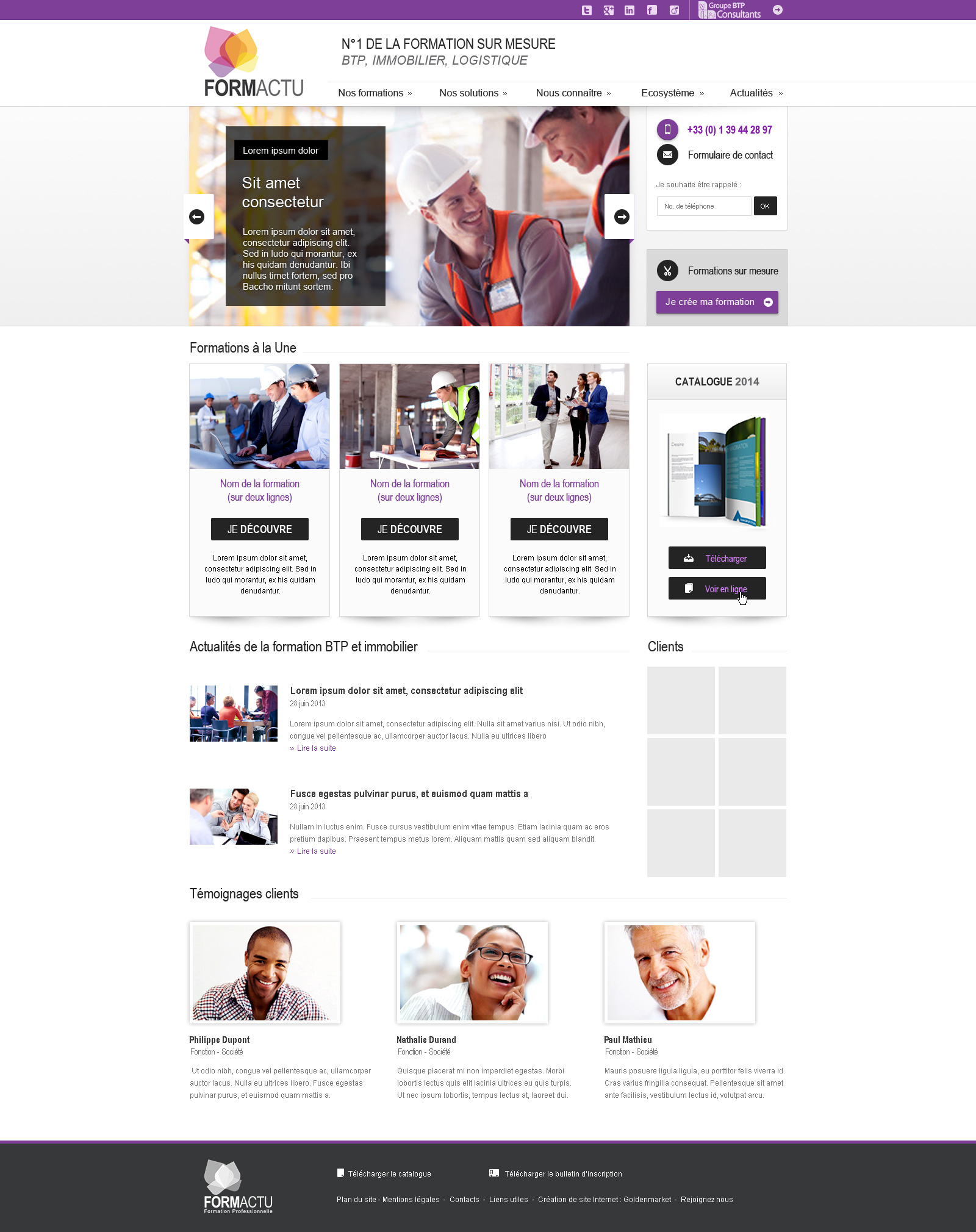 formation web designer en ligne