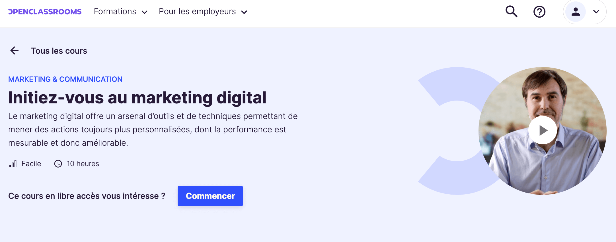 marketing digital formation gratuite