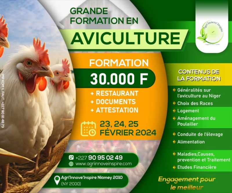 formation aviculture en ligne