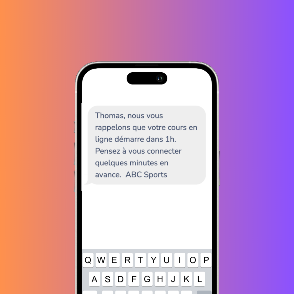 zoom cours en ligne