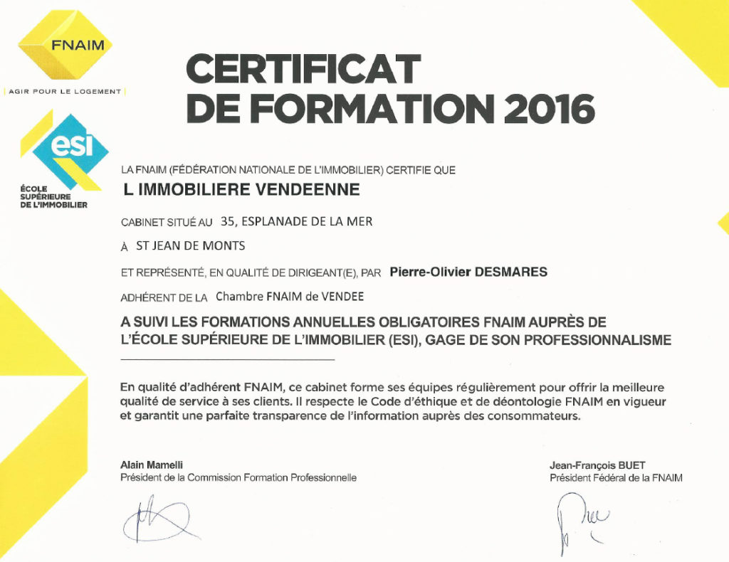 agent immobilier formation en ligne
